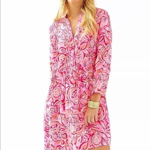 Lilly Pulitzer Sarasota Tunic Dress Pink Sz XS